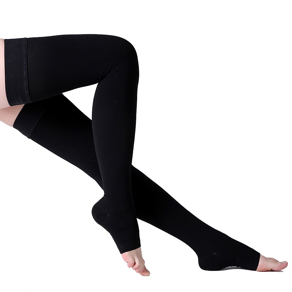 Mgang Thigh High Compression Stockings