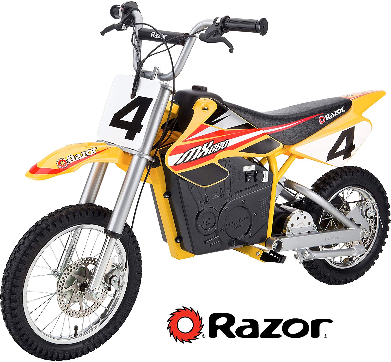 Razor MX650 Rocket Electric Motocross Bike.