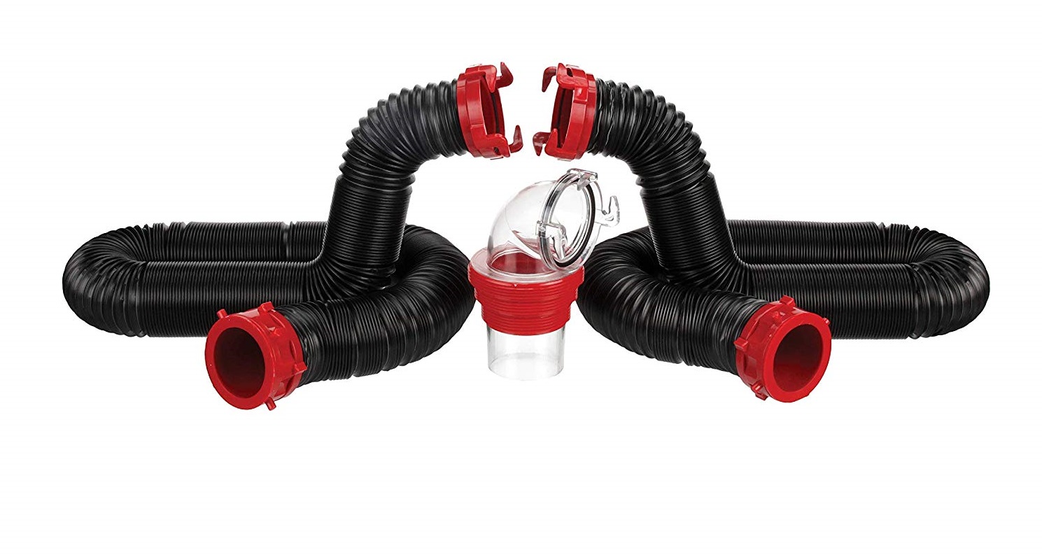 Valterra Black 20 Ft Kit D04-0275 Dominator Sewer Hose Kit