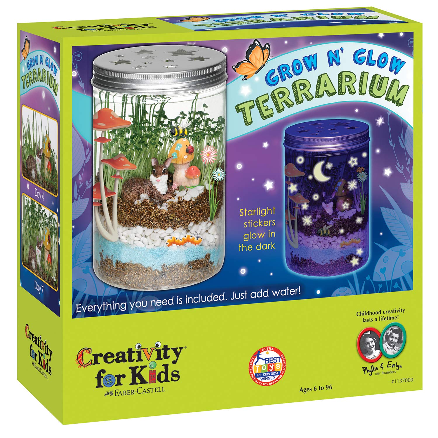 Creativity for Kids Plastic Faber-Castell Grow N Glow Terrarium Creativity for Kids Plastic Faber-Castell Grow N Glow Terrarium