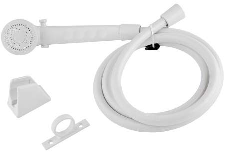Dura Faucet DF SA130 WT White RV Shower Head