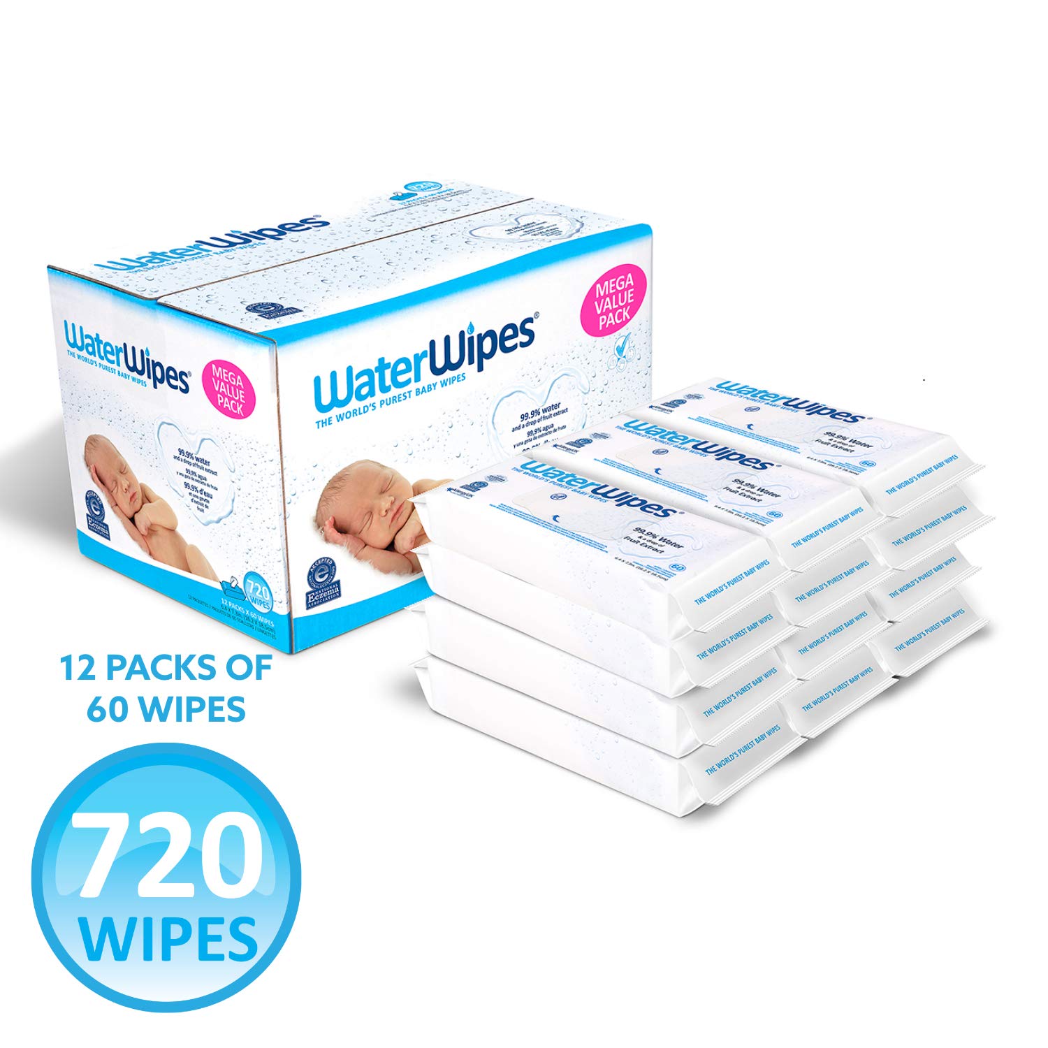 Water Wipes Sensitive Baby Wipes