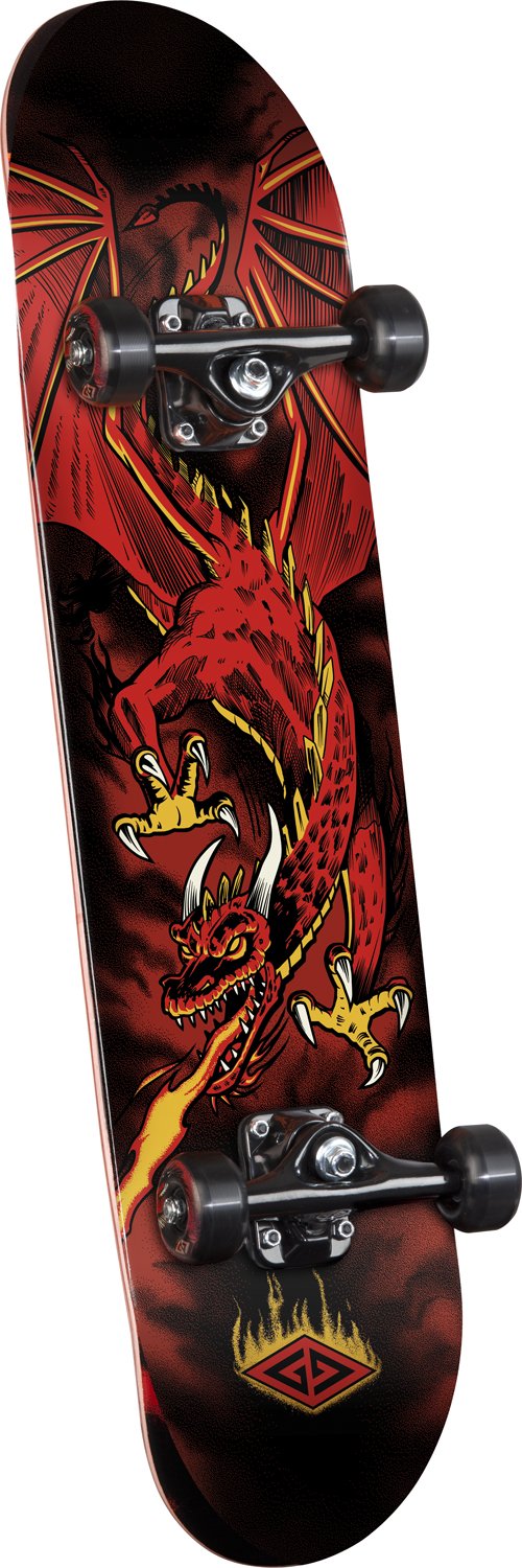 Powell Golden Dragon Flying Skateboard