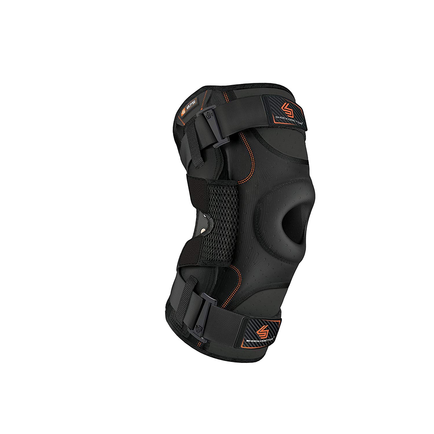 Hinged Knee Brace: Shock Doctor Maximum Support Compression Knee Brace - For ACL/PCL Injuries, Patella Support, Sprains, Hypertension, and More for Men and Women - (1 Knee Brace).