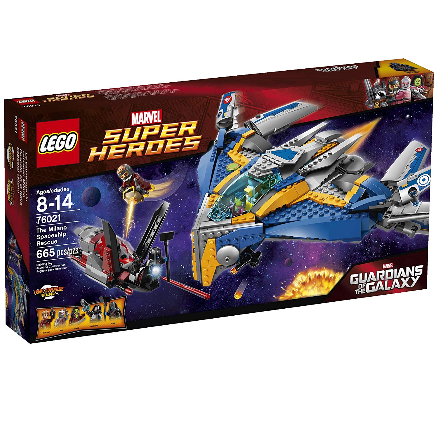 Lego Superheroes the Milano Spaceship Rescue Lego Superheroes the Milano Spaceship Rescue