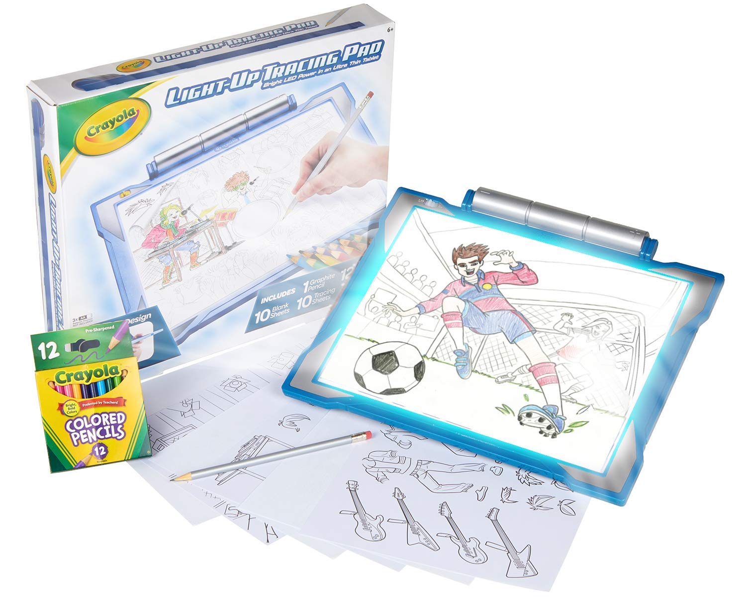 Crayola Light Up Tracing Pad Blue