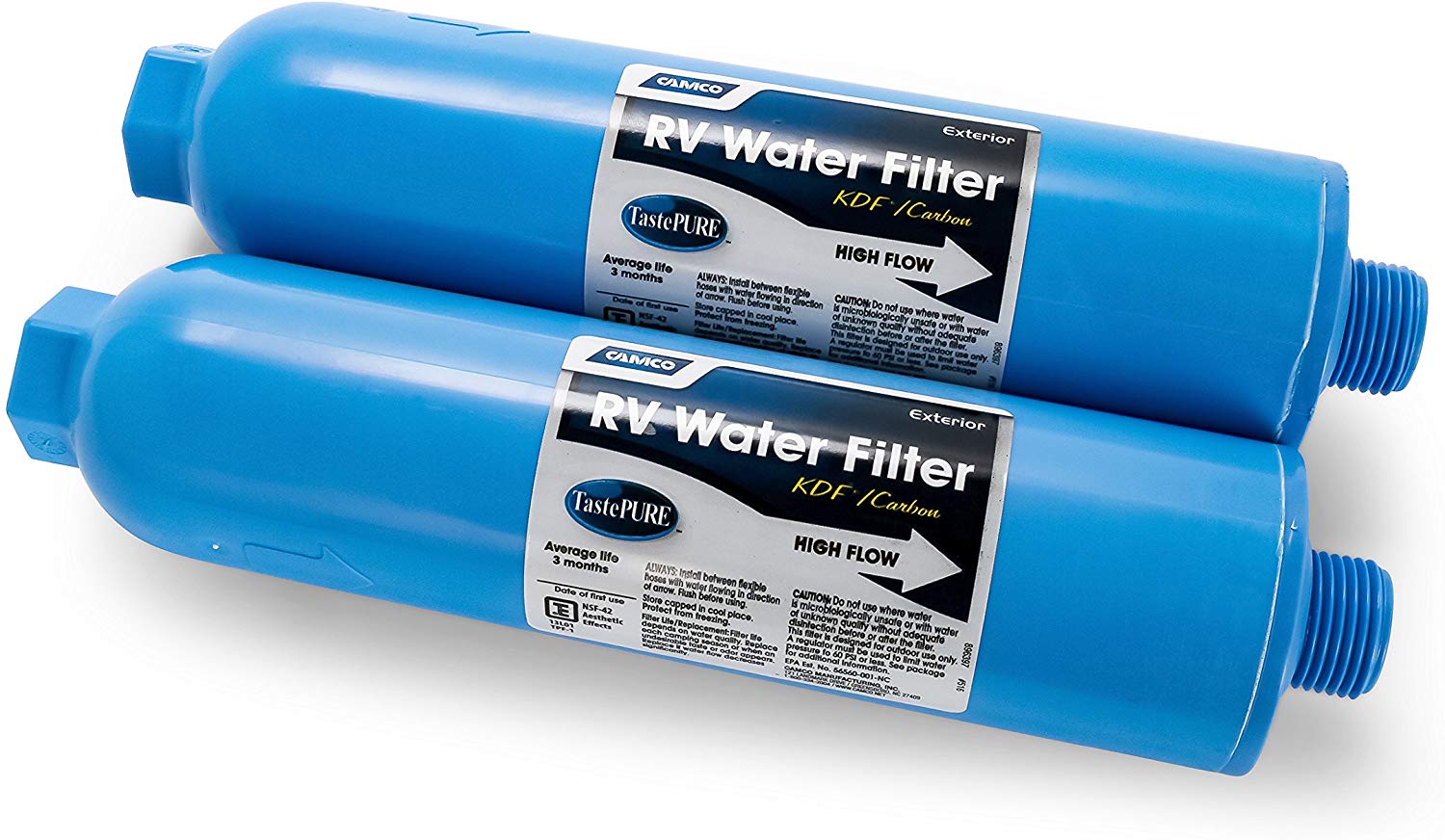  Camco 40045 TastePURE Inline Water Filter