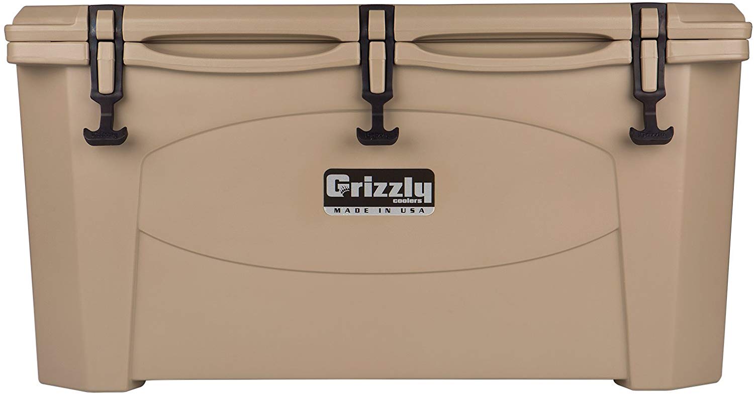 Grizzly 75 Quart Tan/Cooler