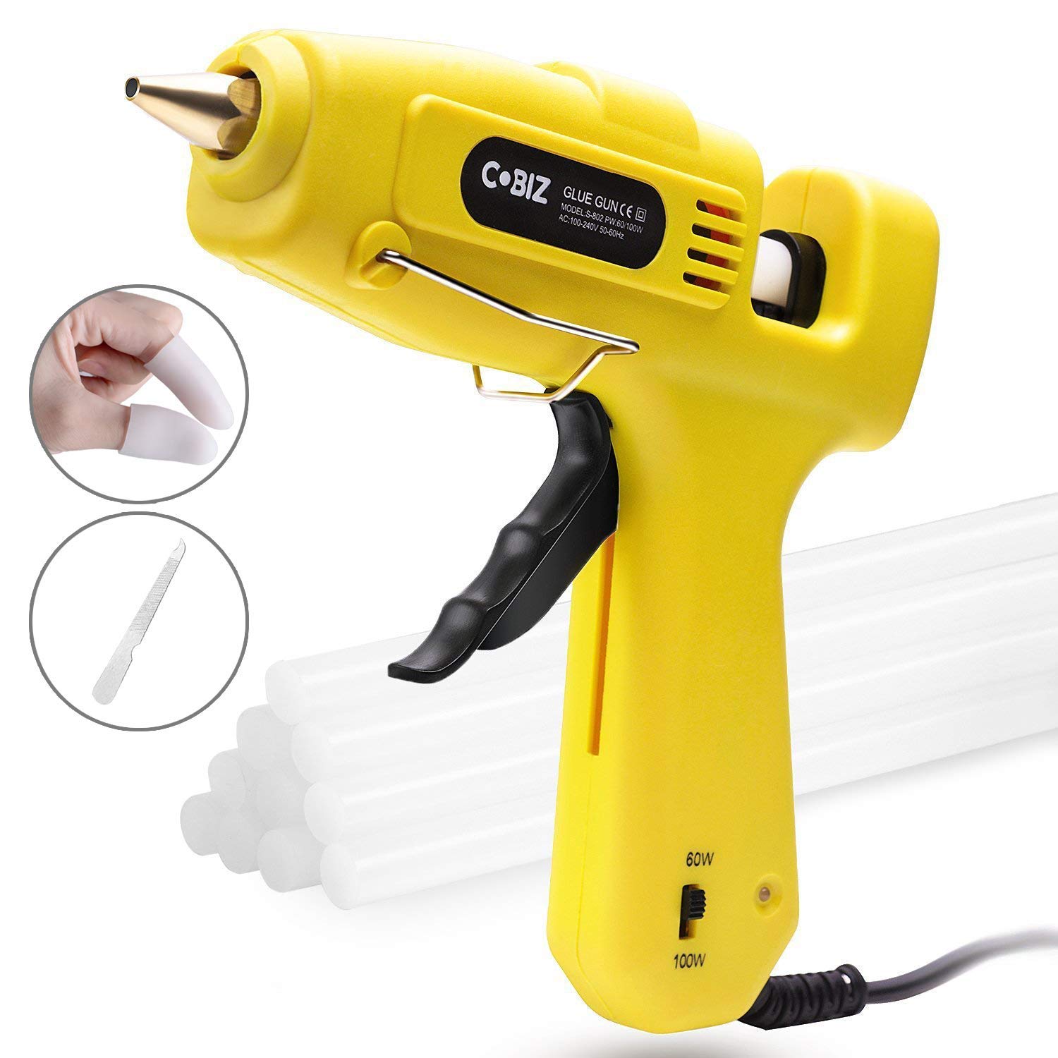 Cobiz Full-size Hot Glue Gun