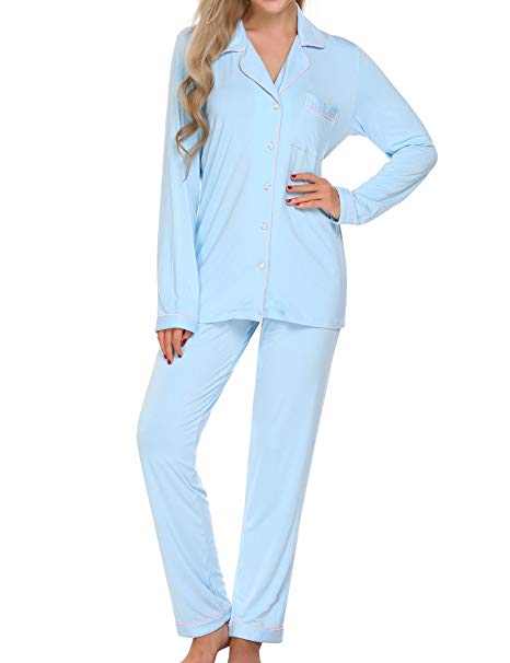 Ekouaer Pajamas Set