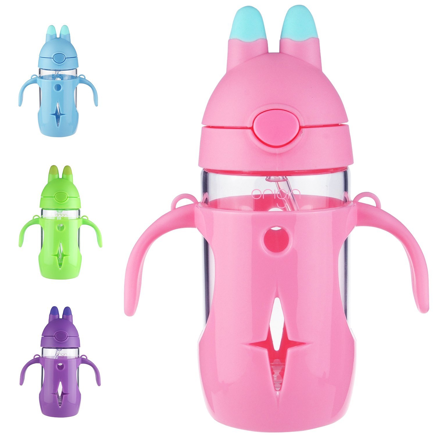 Lifefactory 12-ounce Bpa-free Glass Water Bottle