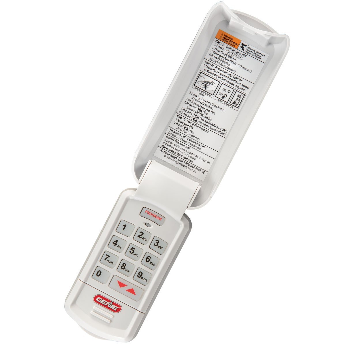 Genie Gk-r Universal Wireless Garage Door Keypad Genie Gk-r Universal Wireless Garage Door Keypad