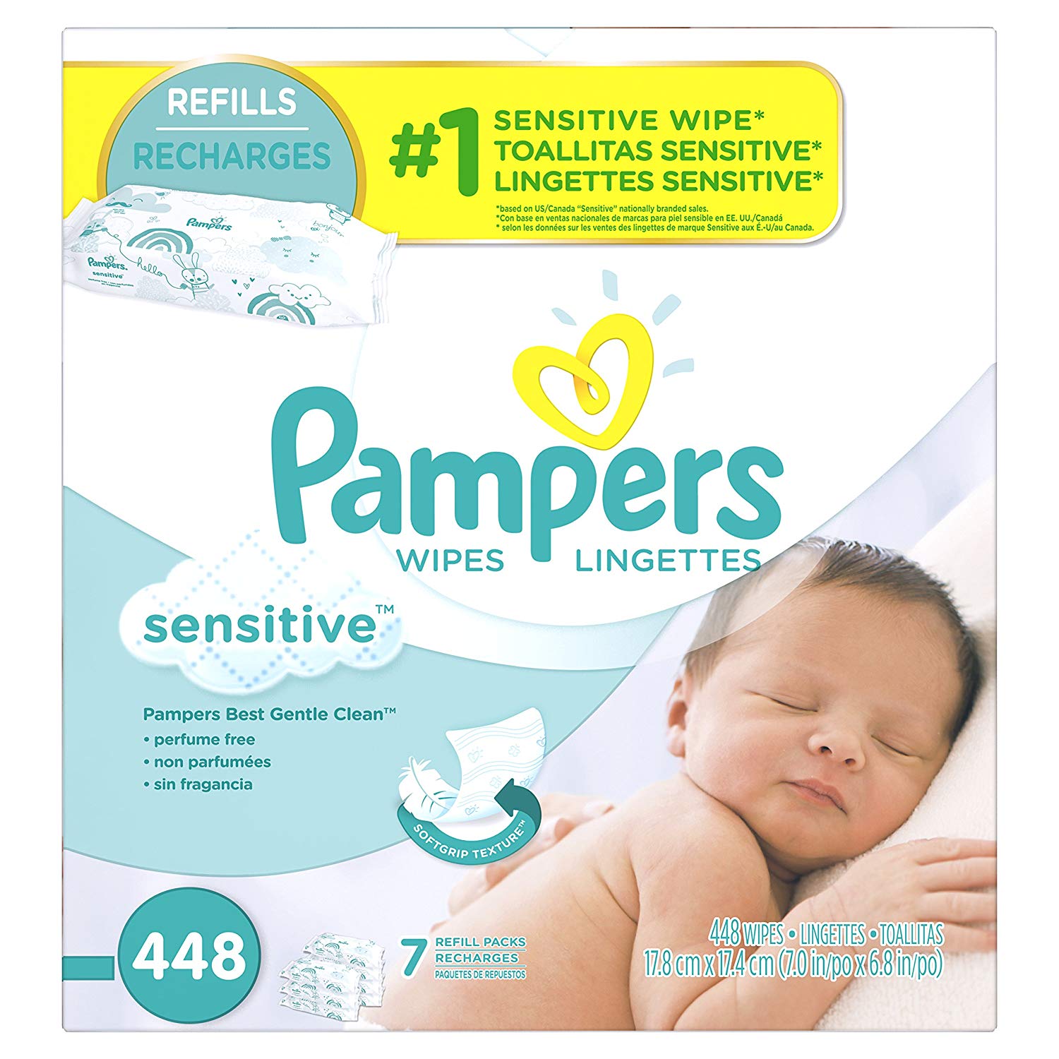 Pampers Sensitive Baby Wipes