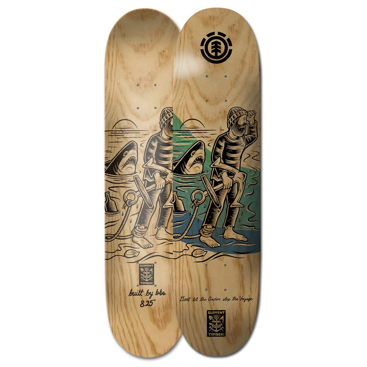 Element Timber Voyager 8.25 Inch Skateboard