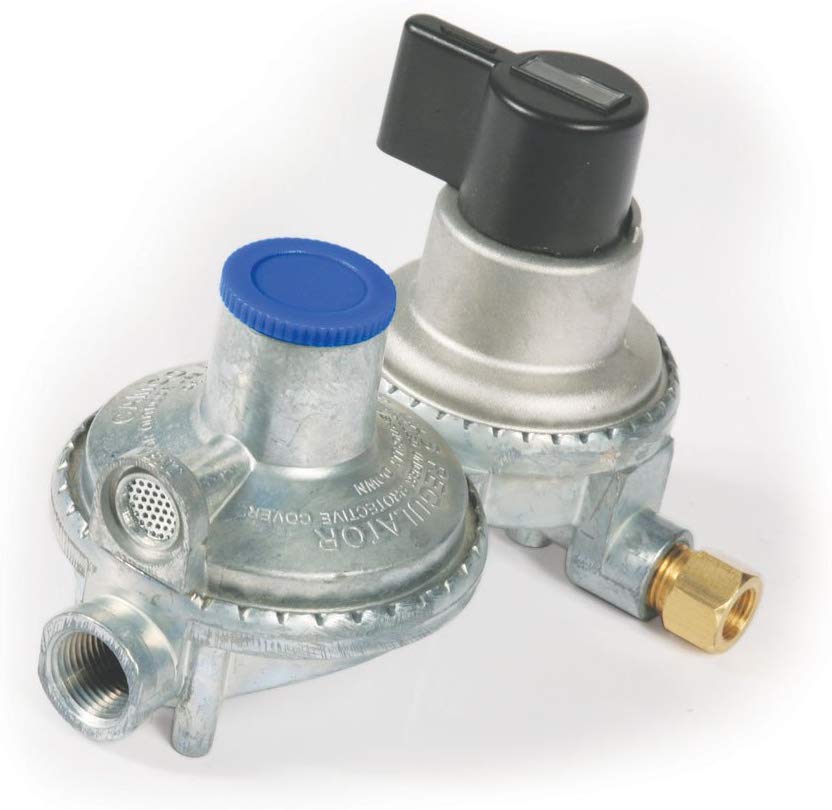 Camco Propane Double-Stage Auto-Changeover Regulator
