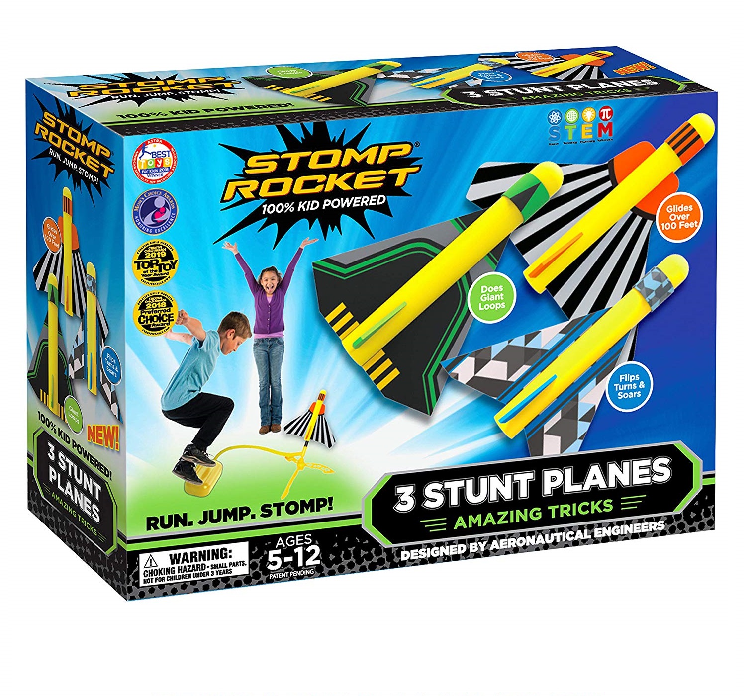 Stomp Rocket Stunt Planes