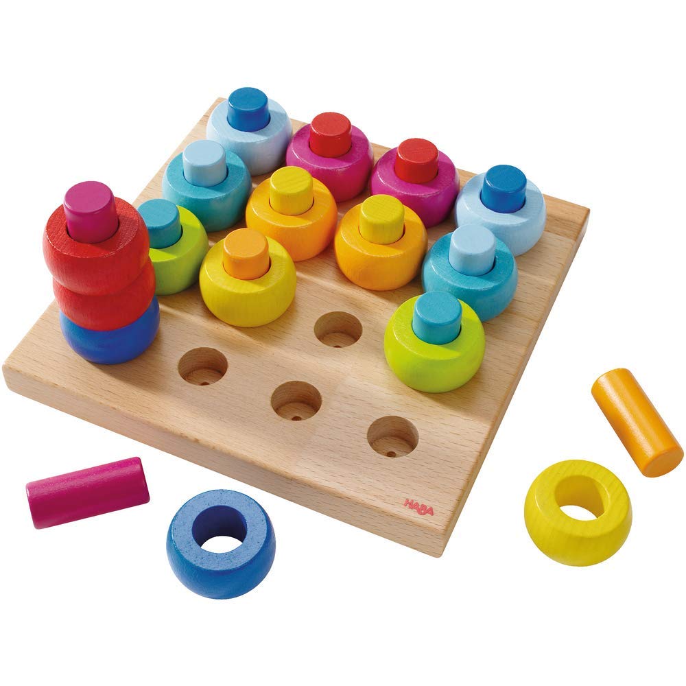 Haba Rainbow Whirls Pegging Game Haba Rainbow Whirls Pegging Game