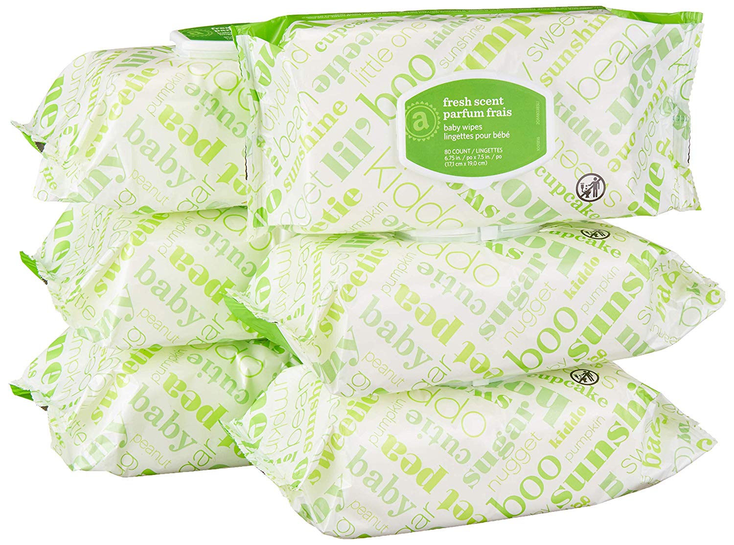 Amazon Elements Baby Wipes