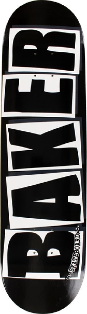 Baker Brand Logo Black / White Skateboard Deck