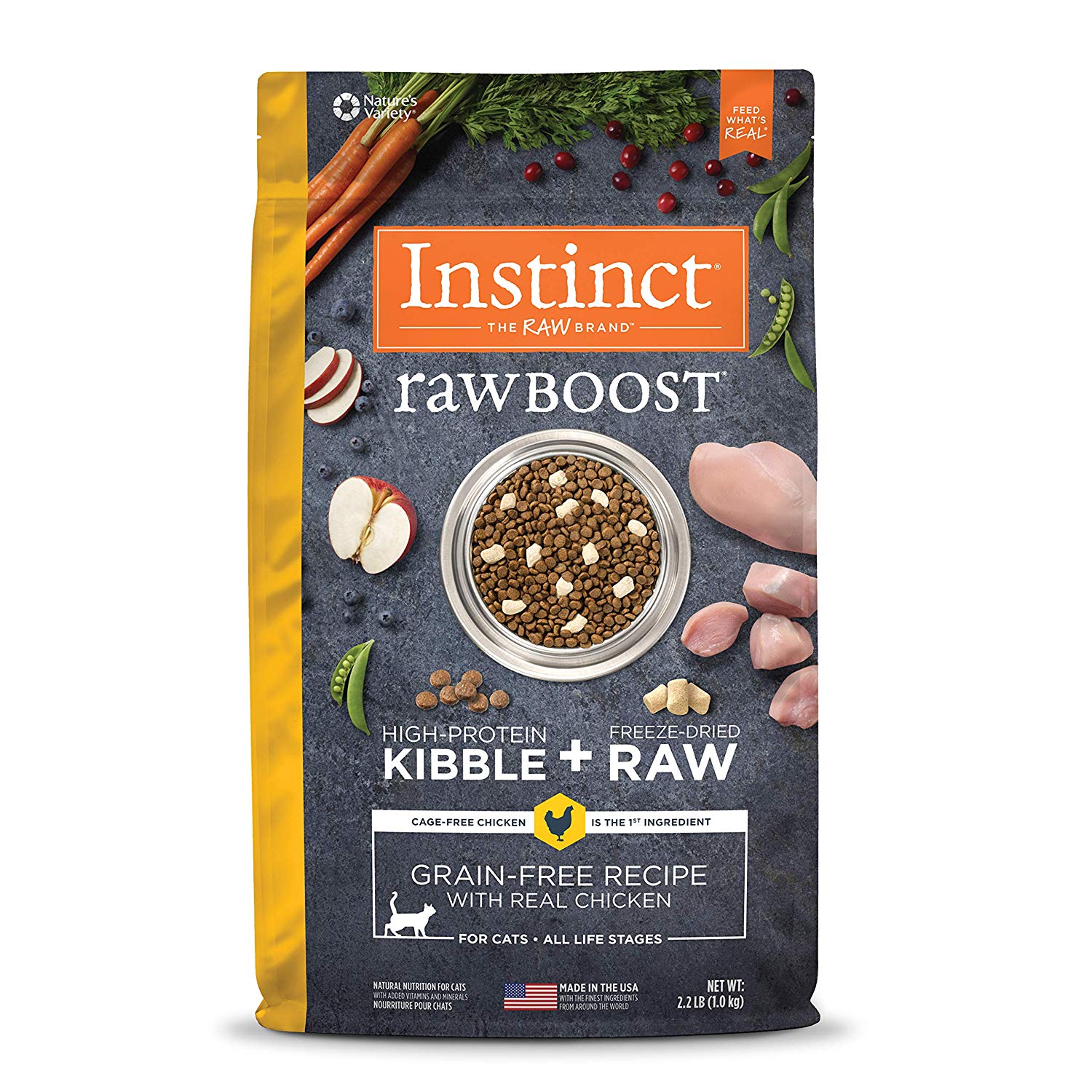 Instinct Raw Boost Grain-free Recipe Natural Dry Cat Food