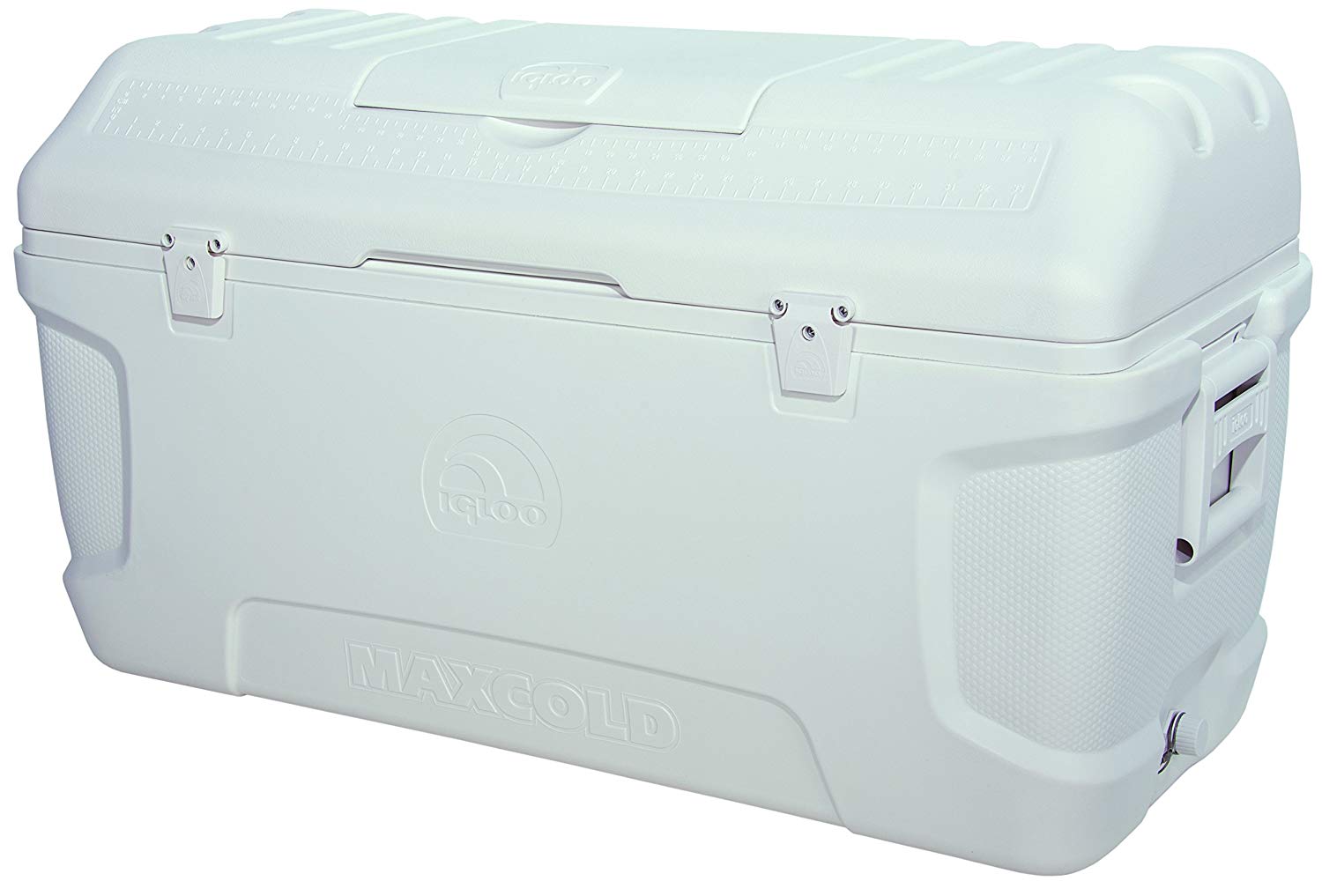 Igloo Contour Maxcold Cooler, 165 Quart/156 L, White