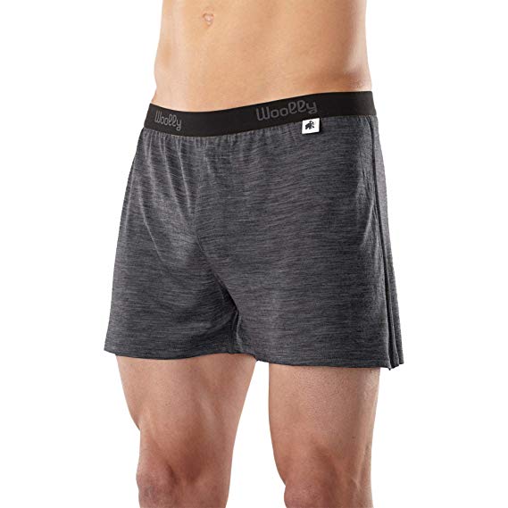 Woolly Clothing Men's Merino Wool Boxer Brief