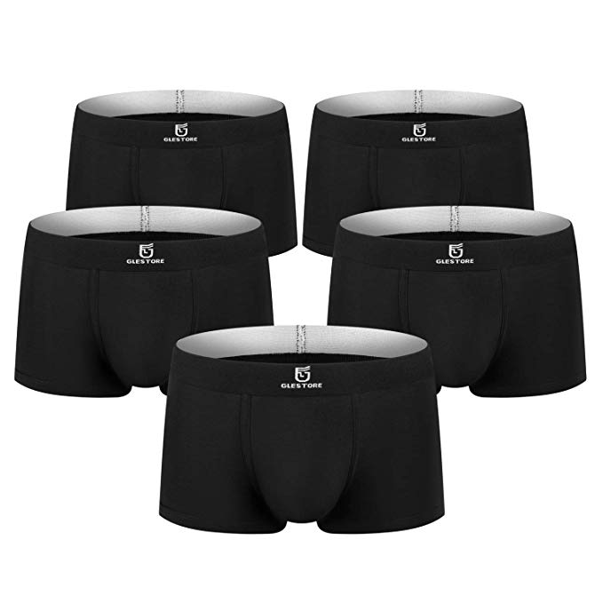 Pinkpum Men's Underwear 5-pack Comfortable Breathable Model Boxers Briefs