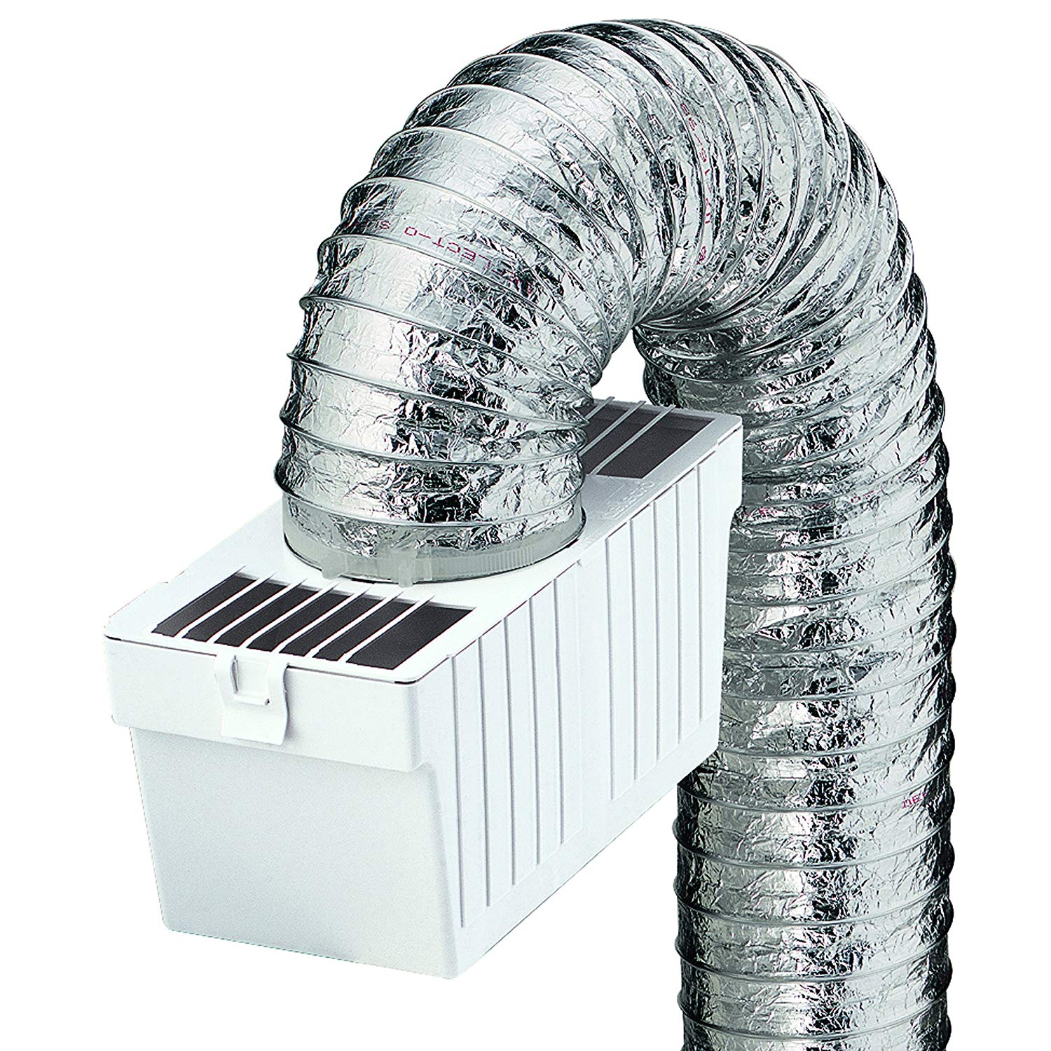 Dryer Lint Trap Kit, Supurr-flex Flexible Metallic Duct.