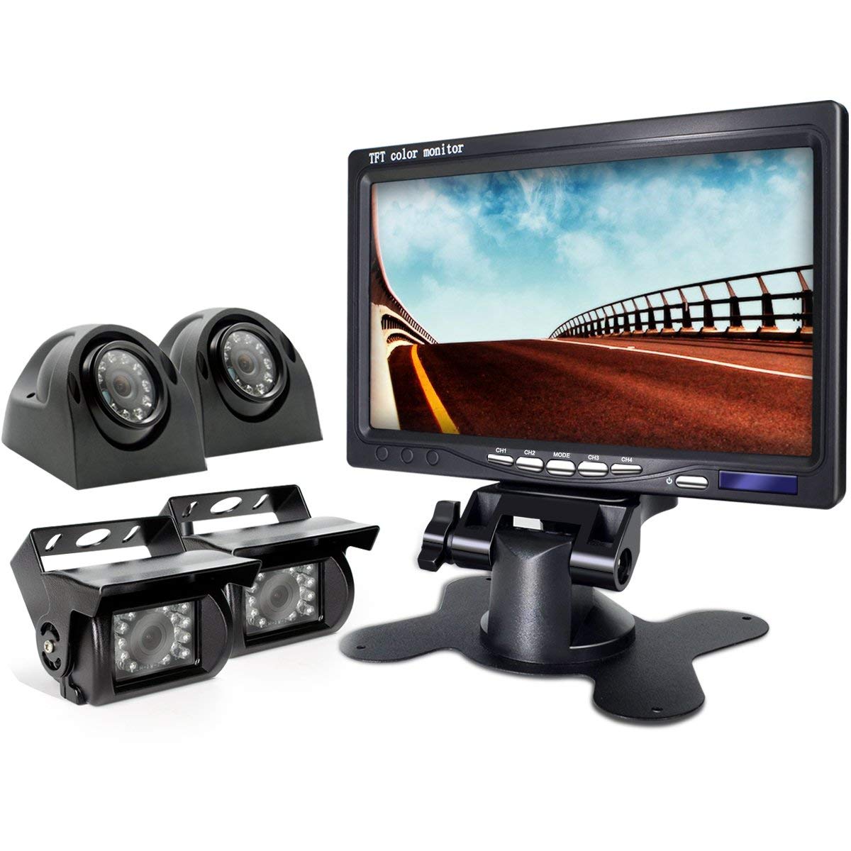 Erapta Backup Camera 2.0 With Split Screen Monitor