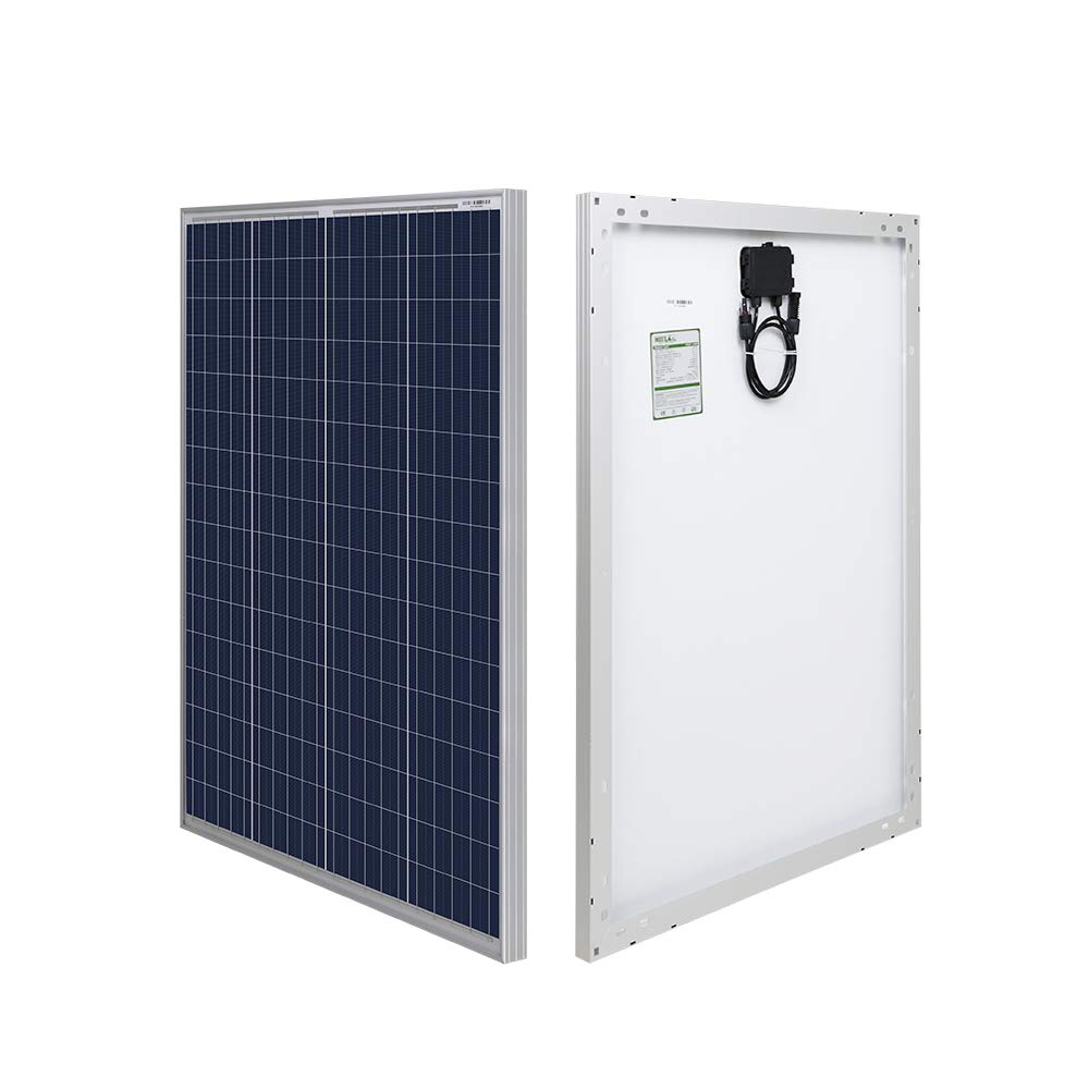 HQST 100 Watt 12 Volt Polycrystalline Solar Panel