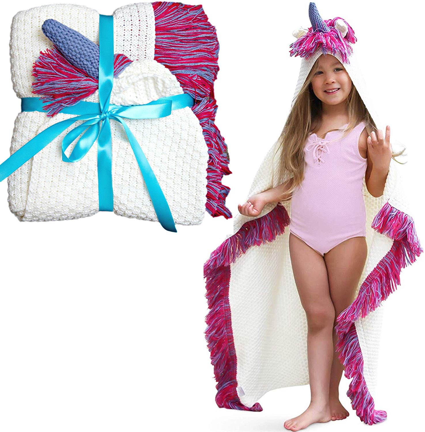 Born to Unicorn Blanket for Girls