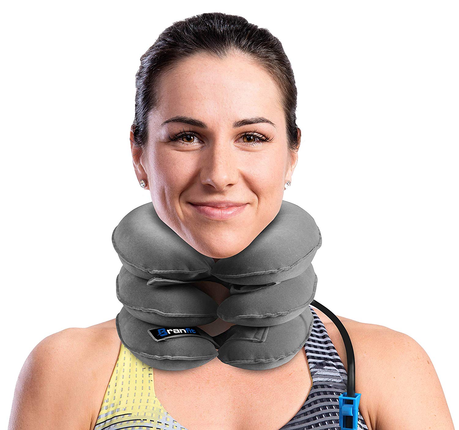 Cervical Neck Traction Device and Collar Brace by BRANFIT Cervical Neck Traction Device and Collar Brace by BRANFIT