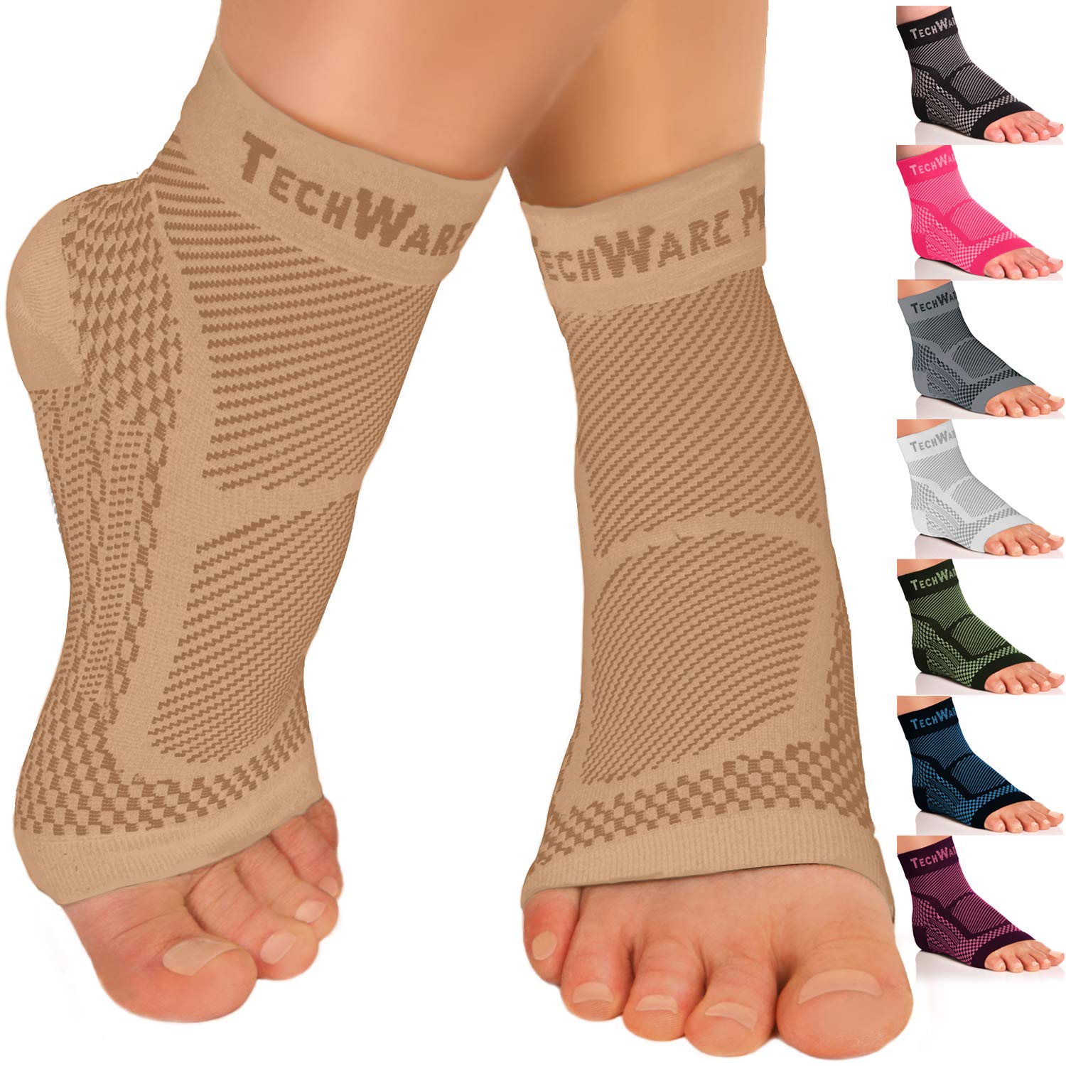 Ankle Brace Compression Sleeves by Tech Ware Pro