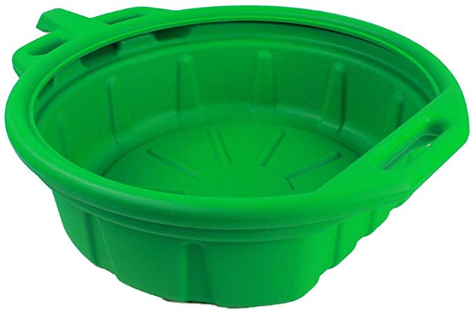 Capri Tools CP21023 Portable Oil Drain Pan, Anti-Freeze, Green