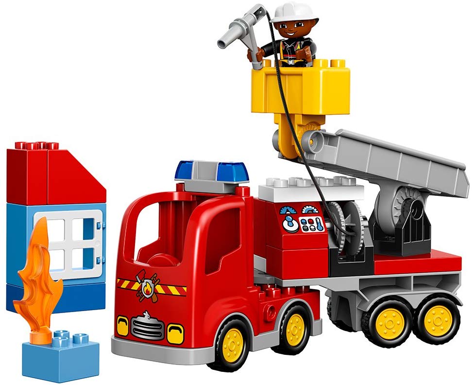LEGO Duplo Town Fire Truck 10592 Buildable Toy for 1-4Year-Olds