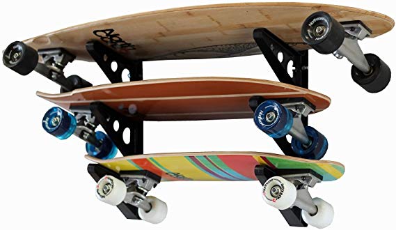 Longboard Wall Rack - Triple Longboard Storage – StoreYourBoard