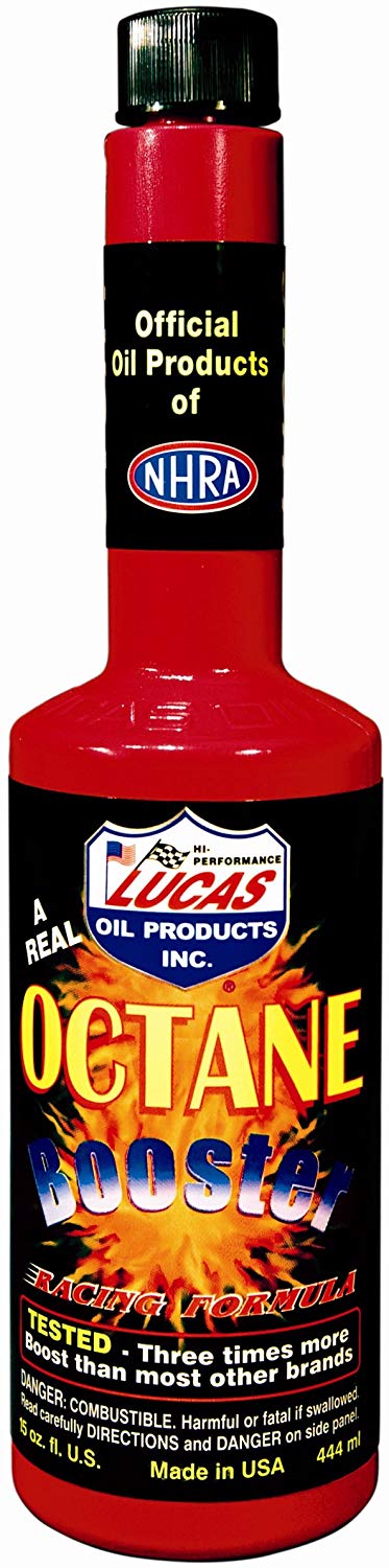 Lucas Oil 10026-PK12 Octane Booster - 15 oz (Pack of 12