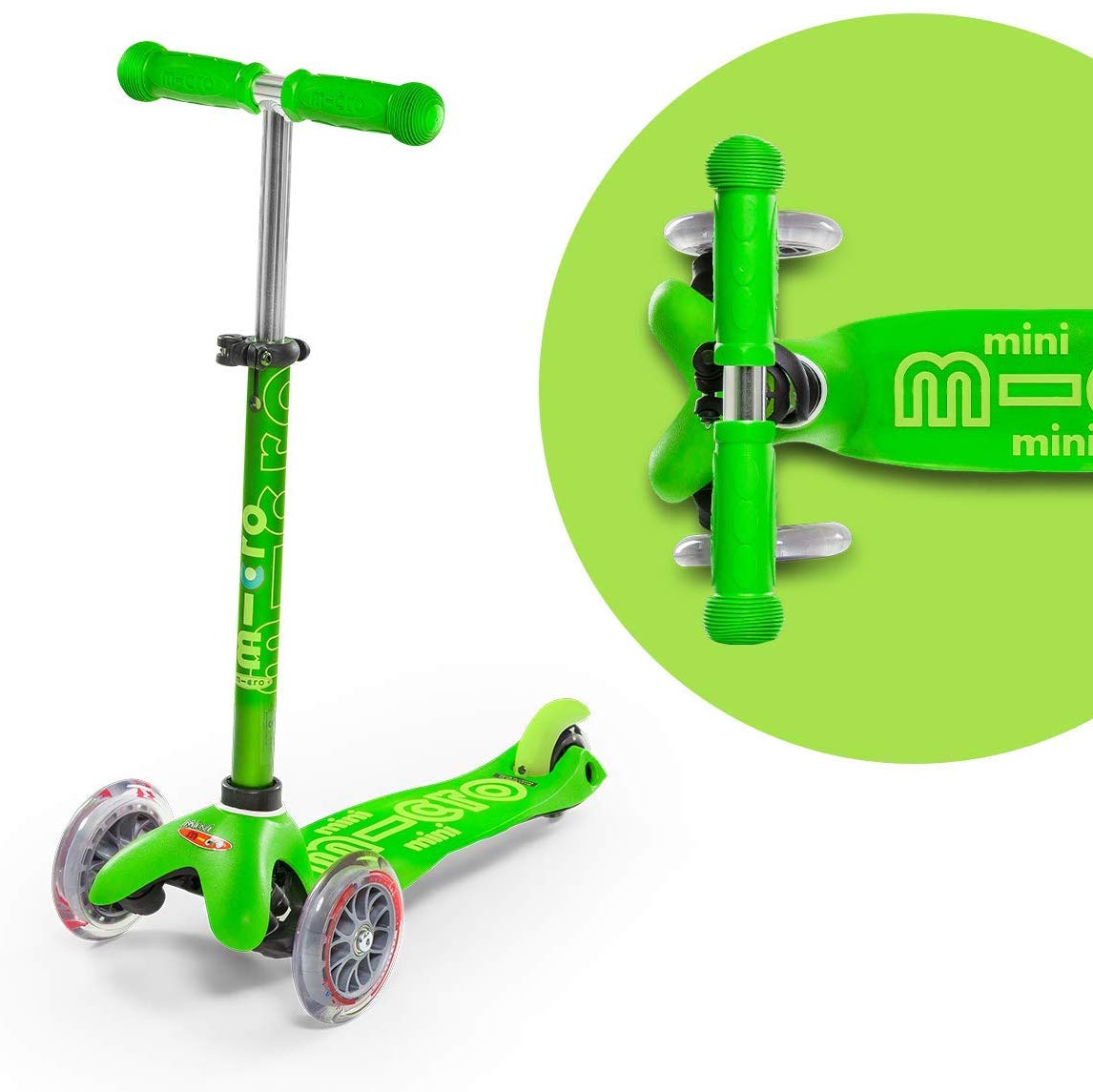 Micro Kickboard - Mini Deluxe 3-Wheeled, Lean-to-Steer, Swiss-designed Micro Scooter for Kids