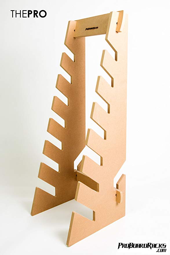Skateboard Snowboard Longboard Floor Display Rack (The Pro)