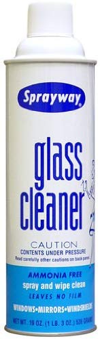 Sprayway Glass Cleaner Aerosol Spray, 19 oz.