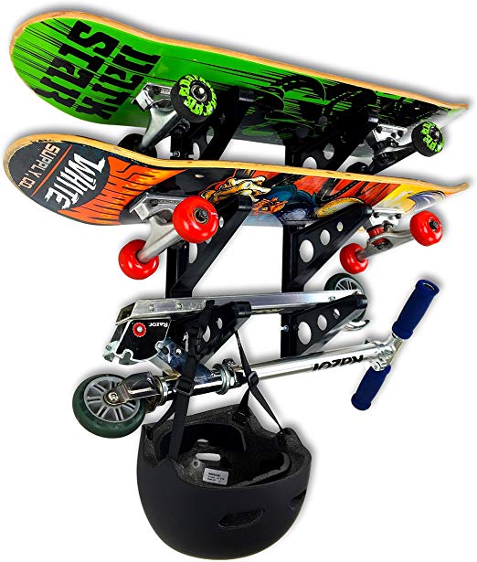 StoreYourBoard Skateboard Rack - 3 Boards