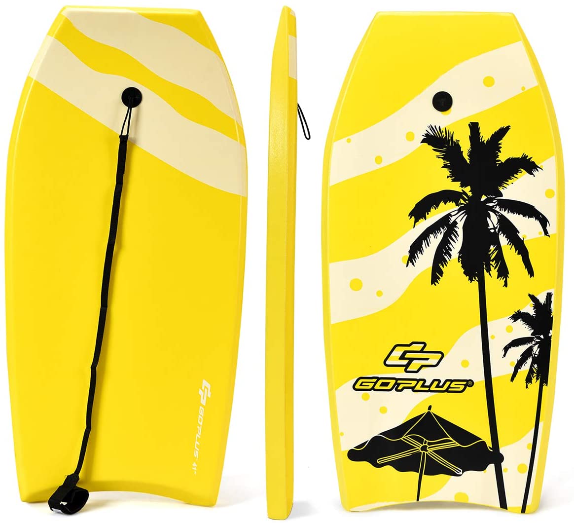 Goplus Body Board, Lightweight Bodyboard Goplus Body Board, Lightweight Bodyboard
