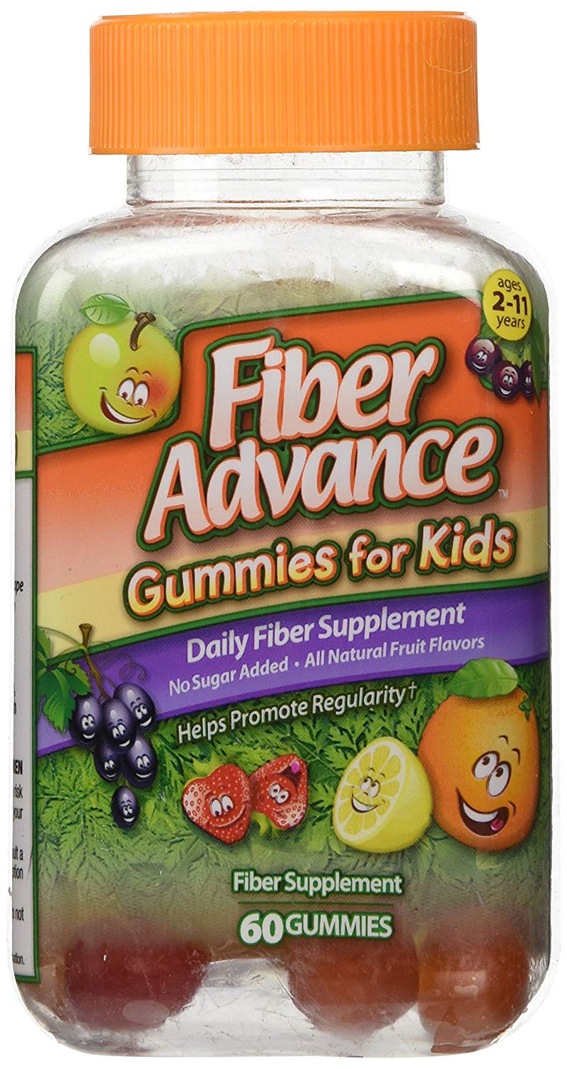 Fiber Advance Gummies for Kids Daily Fiber Supplement