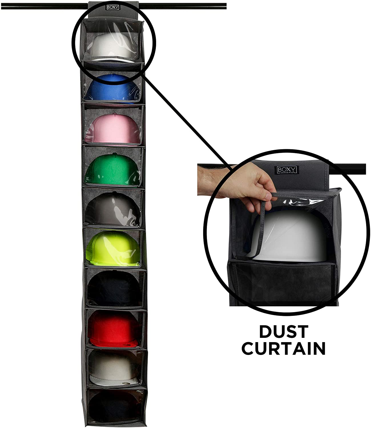 Boxy Concepts Hat Rack