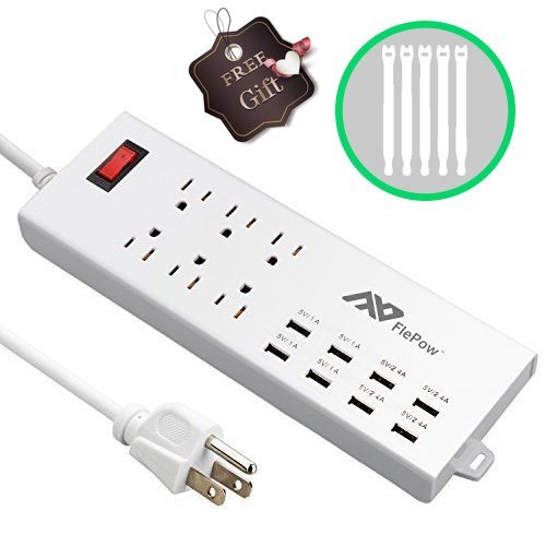 FlePow, 6-Outlet Power Strip 