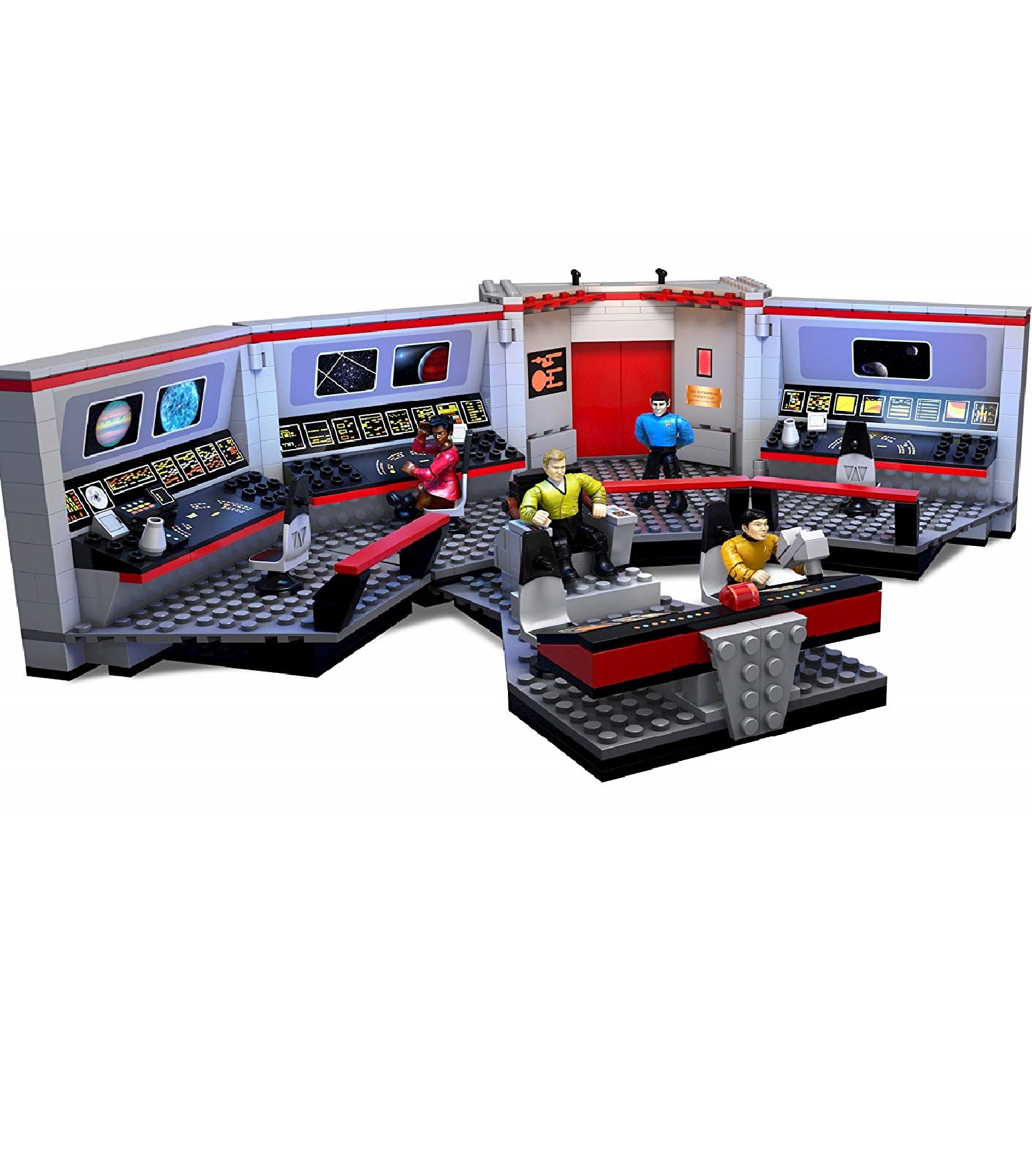 Mega Bloks Star Trek U.s.s. Enterprise Bridge Collector Construction Set