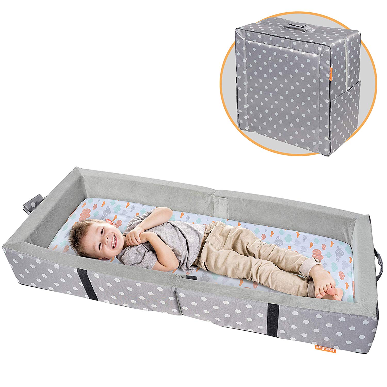 Milliard Portable Toddler Bumper Bed Milliard Portable Toddler Bumper Bed
