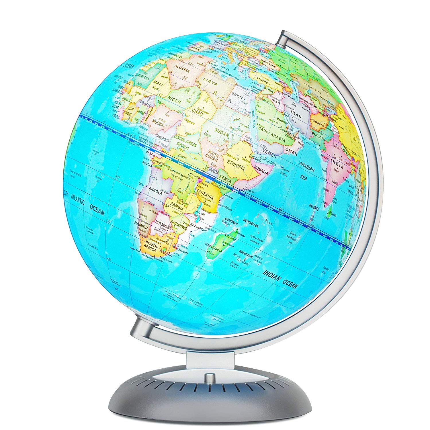 Illuminated World Globe for Kids
