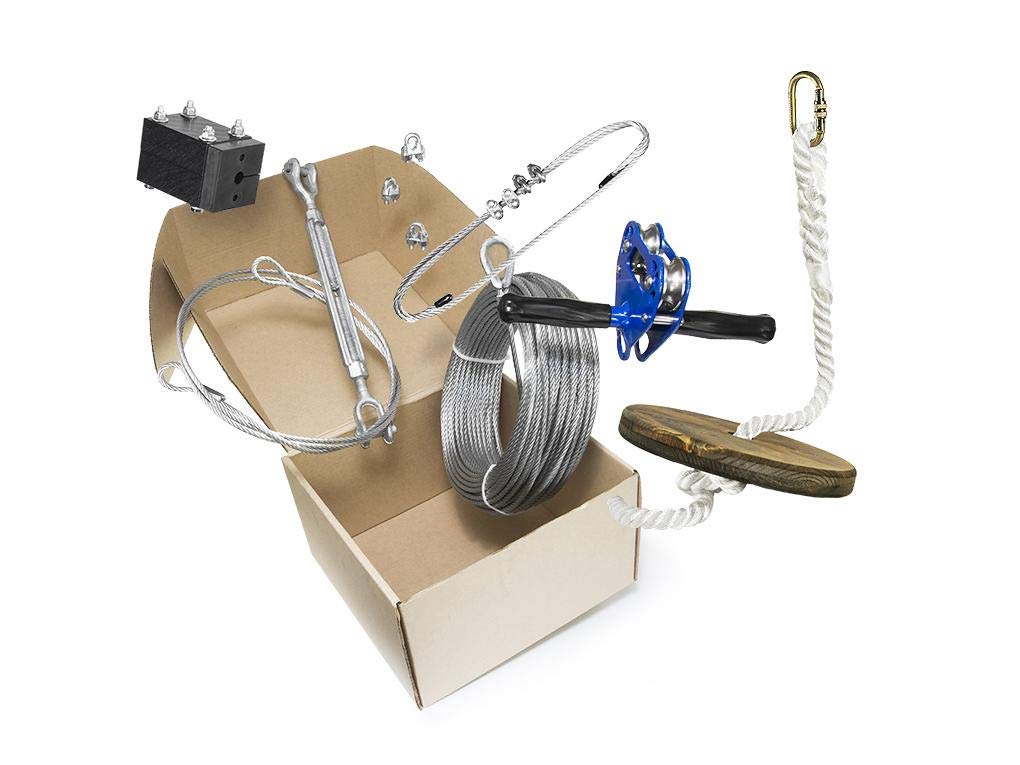 Zip Line Gear 150 Chetco Zip Line Kit with Drifter Seat