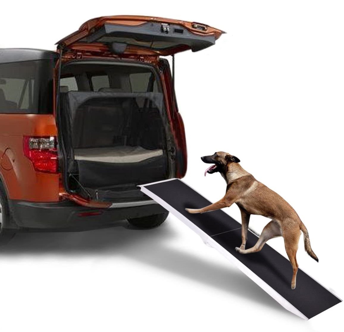 Goplus Dog Car Ramp, Foldable Pet Ramp Goplus Dog Car Ramp, Foldable Pet Ramp